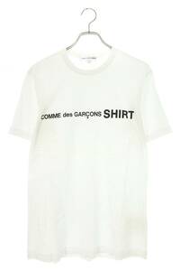 コムデギャルソンシャツ COMME des GARCONS SHIRT W28116 サイズ:L ロゴプリントTシャツ 中古 BS99
