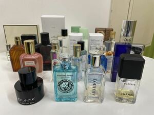 香水　シャネル , DOLCE&GABBANA,JO MALONE,トミー,ファイティングスピリット,NILE 他　まとめて20点　現状品