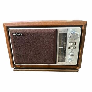 SONY ソニー ラジオ ICF-9740 ヴィンテージ 昭和レトロ AM FM ホームラジオ アンティーク 2バンド 音響機器