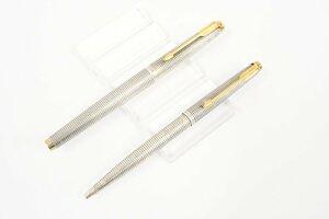 PARKER パーカー PARKER75 スターリングシルバー 万年筆 ボールペン 2本セット 20793789