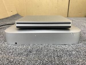 Mac mini A1347 EMC2840/A1379 EMC2526/ セット、通電のみ、その他未確認現状品シャック品部品取り、傷、汚れなど有り