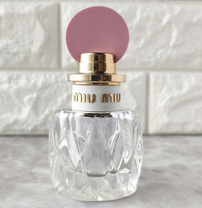 ★MIU MIU ミュウ ミュウ/FLEUR D’ARGENT ABSOLUE フルール ダルジャン アブソリュ★30ml・EDP・残量9割位★