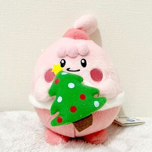 未使用 シーズン ポケモン ぬいぐるみ ピンプク クリスマス ぬいぐるみ ドール 紙タグ付 2008 非売品 景品 Xmas Christmas ツリー