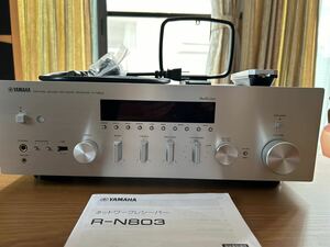 ヤマハ ネットワークHiFiレシーバー（シルバー）YAMAHA R-N803(S) 