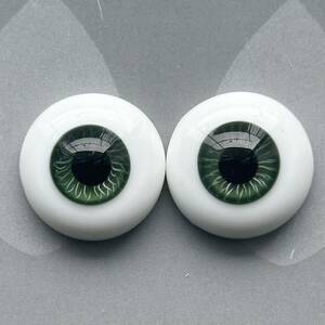 10 ボークス　旧　造形村グラスアイ　16mm / 9mm 濃緑　ドールアイ　SD volks bjd SDGr SDM 旧造形村グラスアイ 