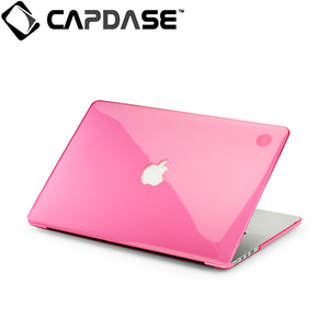 即決・送料込)【 クリアータイプのハードケース】CAPDASE MacBook Pro 15 inch with Retina Crystal Case Clear Red