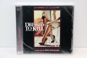 【新品・未開封】希少 CD 殺しのドレス Dressed to Kil ピノ・ドナッジオ Intrada サウンドトラック ブライアン・デ・パルマ