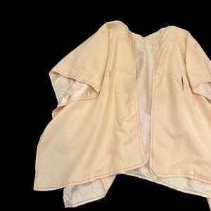 ビンテージ　20’s 30’s 20年代　30年代　羽織　ベッドジャケット　ガウン　アンティーク　刺繍　古着　フランス