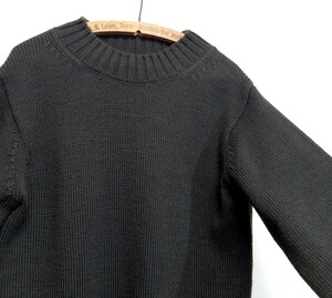 19AW 37400円 マーガレットハウエル CHUNKY BOTTLENECK JUMPER Drab メンズ M ミドルゲージ ハイネック セーター ニット タートルネック