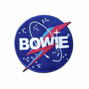 David Bowie アイロンパッチ／ワッペン デヴィッド・ボウイ NASA