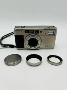 シャッターフラッシュ◯ CONTAX コンタックス コンパクトフィルムカメラ TVS