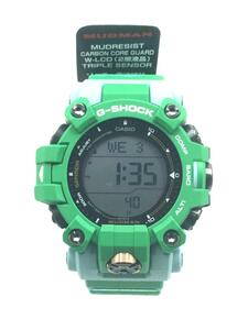 CASIO◆ソーラー腕時計/デジタル/ラバー/BLK/GRN/GW-9500KJ-3JR