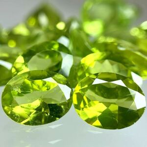 ［天然ペリドットおまとめ］ A 50ct 裸石 宝石 peridot jewelry ジュエリー ルース　②