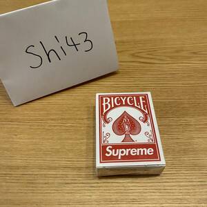 1円スタート 新品未開封 Supreme BICYCLE バイスクル トランプ マジック カード シュプリーム Mini Playing Cards ボックスロゴ Box Logo