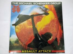 未使用　未開封 輸入盤　ピクチャー盤　THE MICHAEL SCHENKER GROUP ASSAULT ATTACK CRPD1057 【4】