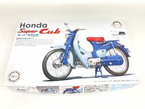 1円◆同梱NG◆未使用 未組立◆フジミ模型　Honda　スーパーカブC100　1958(昭和33)年　1/12　バイクシリーズ　No.21　プラモデル　YF-047