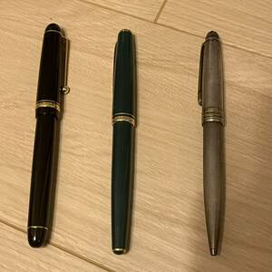 モンブラン MONTBLANC ボールペン マイスターシュテュック MEISTERSTUCK GENERATION パイロット PILOT 万年筆　ペン先 14K