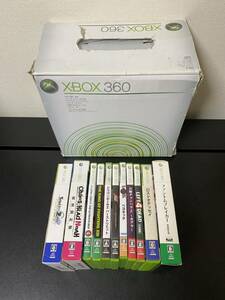 Microsoft Xbox 360 本体　動作確認済み　箱、説明書おまけソフト付き