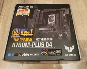 【新品・未使用】ASUS TUF GAMING B760M-PLUS D4 国内正規代理店品