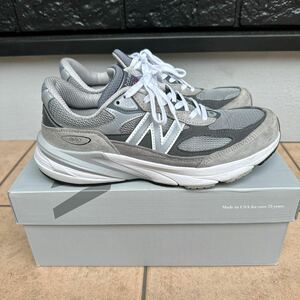 New Balance ニューバランス M990GL6 国内正規品　　M990 V6 スニーカー 27.5㎝ 本物 グレー LT.GRAY MADE IN USA 