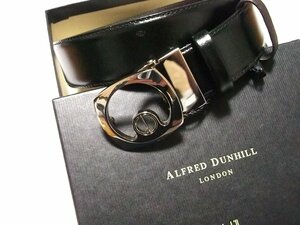 未使用 展示品★dunhill（ダンヒル）★リバーシブル レザーベルト