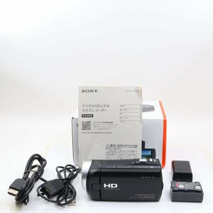 ビデオカメラ　ソニー SONY ビデオカメラ HDR-CX485 32GB 光学30倍 ブラック Handycam HDR-CX485 BC