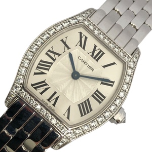 カルティエ Cartier トーチュSM WA501011 シルバー K18WG 腕時計 レディース 中古