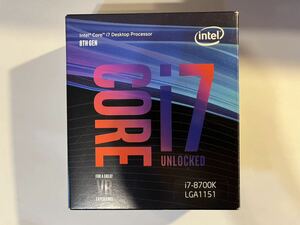 Intel BOX Core i7 8700K