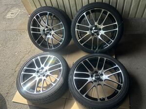 【ＢＢＳ】【鍛造】【美品】ＲＥ－Ｌ２ ＲＥ５０５５ 17×7J ５穴　１００　＋４１ SEIBRLING SL201 ラジアル　215/40R17 【2020年製】