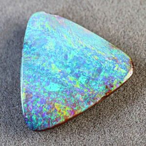 11.900ct 天然ボルダーオパール オーストラリア 遊色抜群 最高品質 〔Australia Boulder opal 宝石 jewelry 天然 natural 裸石 loose〕