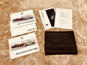 ◆◆◆Porsche ポルシェ 987型 ボクスター/ボクスターS/ボクスター スパイダー◆◆取扱説明書セット 2011年モデル◆◆◆