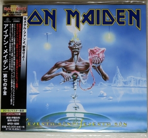 ☆ アイアン・メイデン IRON MAIDEN 第七の予言 Seventh Son Of A Seventh Son 最新デジタルリマスター 初回盤 デジパック仕様 日本盤 新品