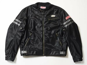 SIMPSON　シンプソン　メッシュ　ライディングジャケット　正規品　バイクウェア　ライダースジャケット　ポリエステル　ブルゾン