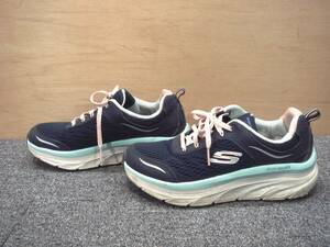 SKECHERS スケッチャーズ DLUX WALKER ラックスウォーカー 149023 スニーカー ホワイト ネイビー