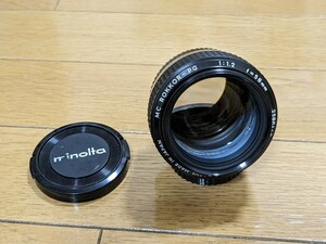 MINOLTA NewMC ROKKOR 58ｍｍF1.2 美品 