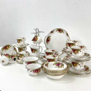 ● ロイヤルアルバート ROYAL ALBERT オールドカントリーローズ ティーセット 23点 まとめ売り イギリス