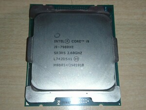 Intel Core i9 7980XE SkyLake-X LGA2066 動作確認品 (N11811)