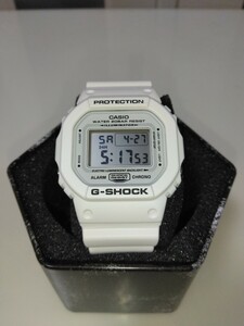 美品　CASIO G-SHOCK DW-5600MW ホワイト　付属品あり　送料無料