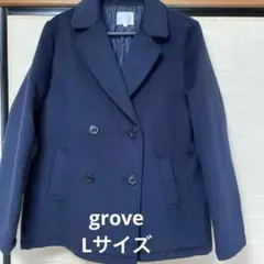 美品　grove  ジャケット　ピーコート　L