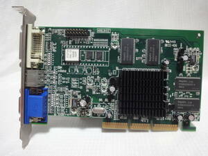 ◆即決有◆ ATI AGP Radeon7000 TORICA VRD7000-64ATVD ビデオカード /未チェック ジャンク品