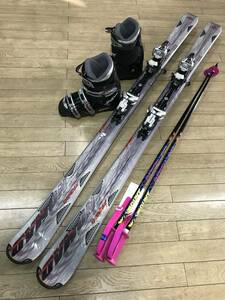 ☆★☆最終クリアランスセール！Ｎ270メンズカービング4点セット板　ATOMIC NOMADO 164ｃｍ/ 靴GENFACTORY26.0-26.5ｃｍ/ POLE新品115ｃｍ