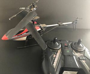 【傷、汚れ有　ジャンク品】　スカイウルフⅡ 2.4GHz ラジコン　ヘリコプター