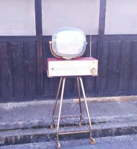 希少 1959 Philco Predicta Genuine Television Stand フィルコ プレディクタ 純正テレビスタンド 