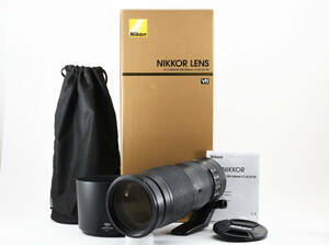 ニコン Nikon AF-S NIKKOR 200-500mm f5.6E ED VR 超望遠 ズームレンズ 元箱、付属品付き ジャンク