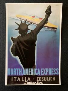 ポストカード　204 NORTH AMERICAN EXPRESS　8