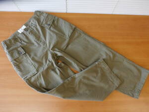 新品【SALE 40%OFF】◆DENIM DUNGAREE/デニム ダンガリー◆US ARMY HERRINGBONE パンツ【SIZE /01:150】◆KHAKI◆即決【送料無料】