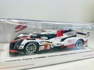 【送料無料】1/43 Spark トヨタ TS050 HYBRID Toyota Gazoo Racing #8 A.デビッドソン-S.ブエミ-中嶋一貴 Winner 6H Fuji 2017