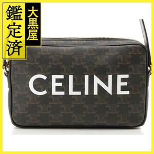 CELINE　セリーヌ　ロゴプリント　トリオンフ　ミディアムメッセンジャーバッグ　 194502CIM.38NO【430】2120000277627