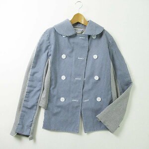 r4a051908★COMME des GARCONS COMME des GARCONS コムコム 切り替えデザイン ジャケット レディース S