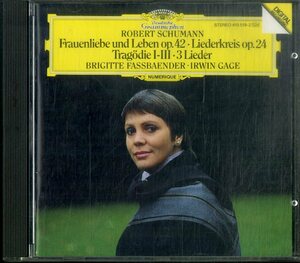 D00153796/CD/ブリギッテ・ファスベンダー「Frauenliebe Und Leben Op. 42 ・ Liederkreis Op. 24 ・ Tragodie I-III ・ 3 Lieder」